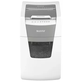 Leitz IQ Autofeed Office 150 automatische papiervernietiger P5, microsnede, 22 cm, 2 x 15 mm, 44 L, 500 vel, 55 dB