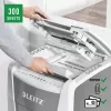 Leitz IQ Autofeed Office 300 papiervernietiger P5, microsnede, 22 cm, 2 x 15 mm, 60 L, 700 vel, 55 dB