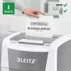 Leitz IQ Autofeed Office 300 papiervernietiger P5, microsnede, 22 cm, 2 x 15 mm, 60 L, 700 vel, 55 dB