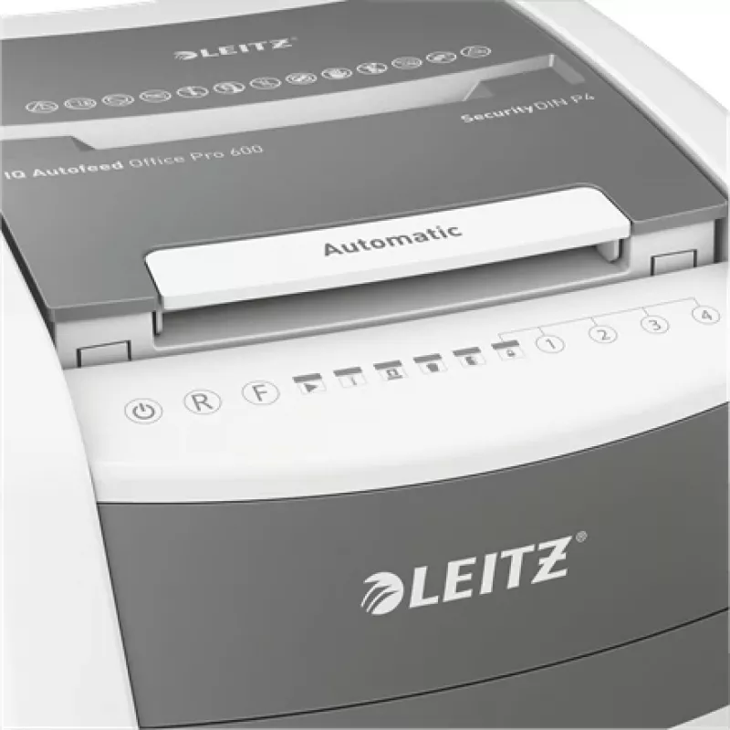 Leitz IQ Autofeed Office Pro 600 automatische papiervernietiger P4