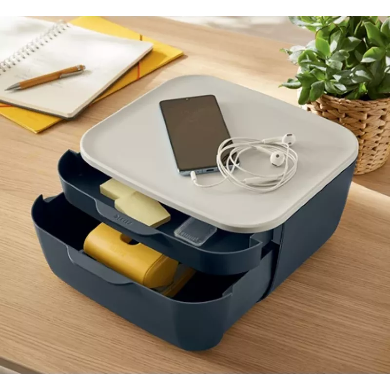 Leitz Cosy ladeblok 53570089, 2 lades, grijs/lichtgrijs, A4
