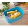Leitz Cosy tafelafroller, 1,9 cm, 33 m, acrylonitril-butadieen-styreen (ABS), geel, 75 mm, 56 mm