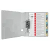 Leitz Cosy 1-10 bedrukbaar register, PP, numeriek tabregister, polypropyleen (PP), staand, A4 maxi, 245 mm, 305 mm