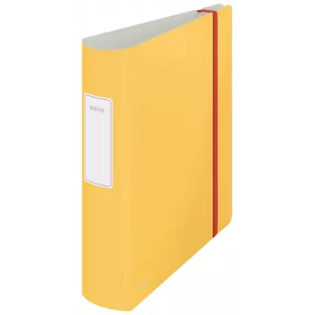 Leitz 180° Active Cosy ordner 80 mm, A4, polyfoam, geel, 500 vel, 80 g/m², 8,2 cm