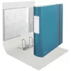 Leitz 180° Active Cosy ordner 80 mm, A4, polyfoam, blauw, 500 vel, 80 g/m², 8,2 cm
