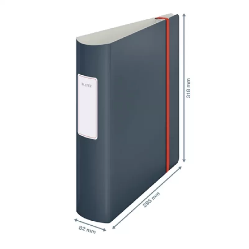 Leitz 180° Active Cosy ordner 80 mm, A4, polyfoam, zwart, 500 vel, 80 g/m², 8,2 cm