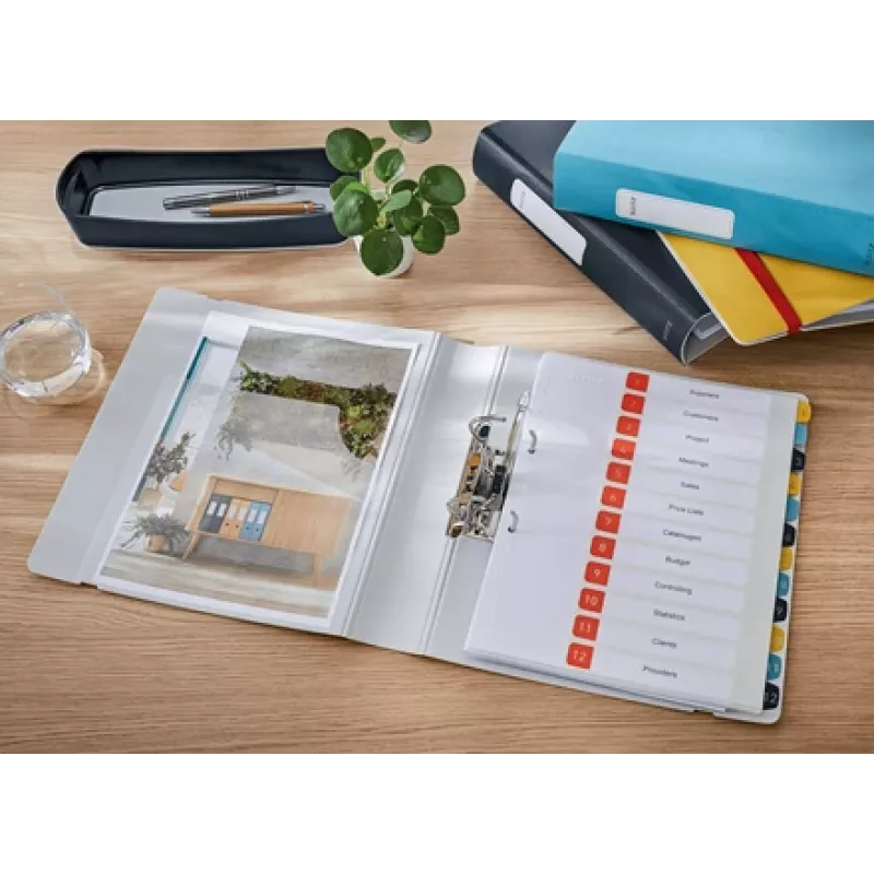 Leitz 180° Active Cosy ordner 60 mm, A4, polyfoam, geel, 350 vel, 80 g/m², 6,5 cm