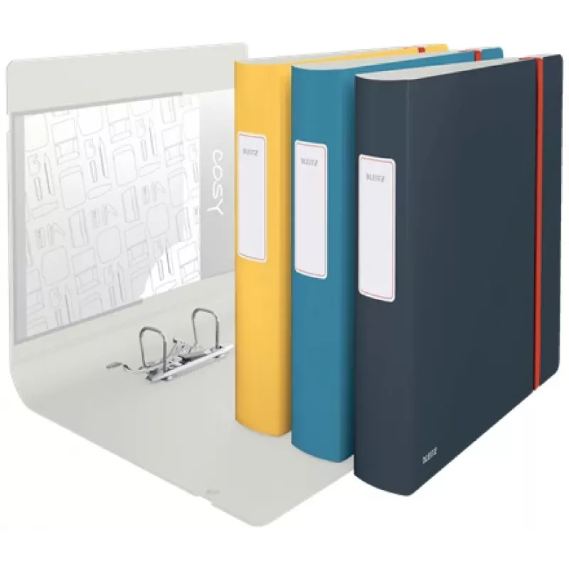 Leitz 180° Active Cosy ordner 60 mm, A4, polyfoam, geel, 350 vel, 80 g/m², 6,5 cm