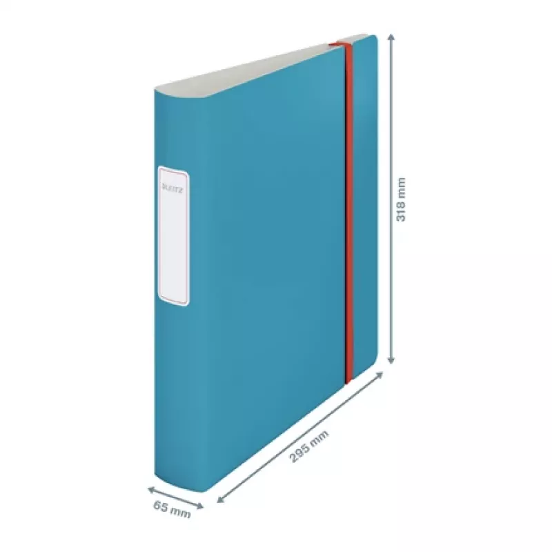 Leitz 180° Active Cosy ordner 60mm, A4, polyfoam, blauw, 350 vel, 80 g/m², 6,5 cm