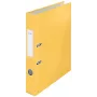 Leitz 180° Cosy ordner Soft Touch 50mm, A4, karton, geel, gestructureerd oppervlak, 350 vel, 80 g/m²