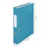 Leitz 180° Cosy hefboomordner Soft Touch 50mm, A4, karton, blauw, gestructureerd oppervlak, 350 vel, 80 g/m²