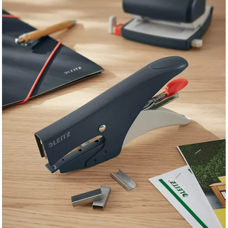 Leitz 56450089 nietmachine nieten zonder nietjes zwart