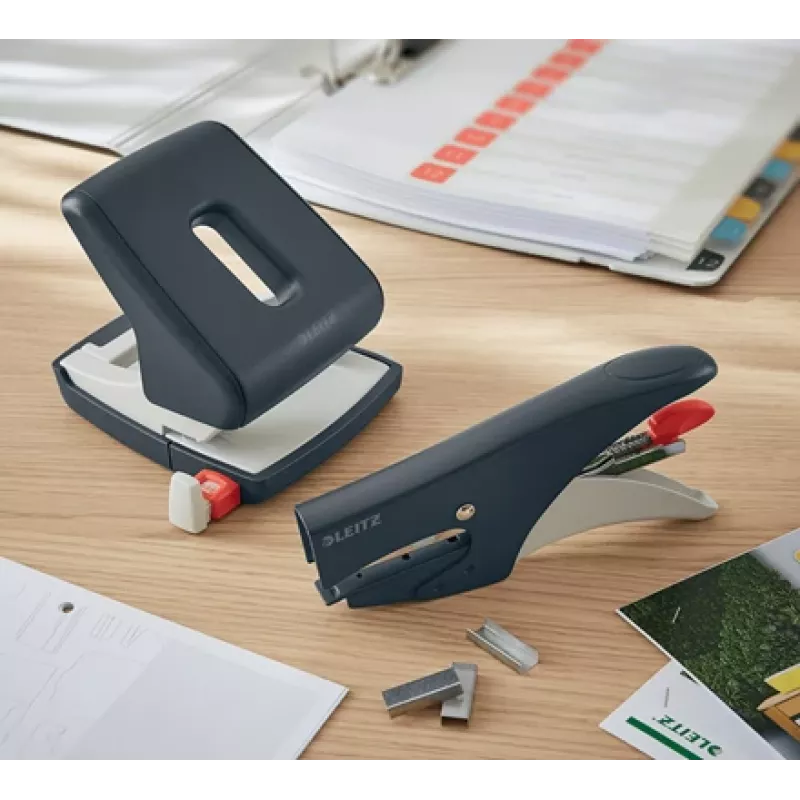 Leitz 56450089 nietmachine nieten zonder nietjes zwart