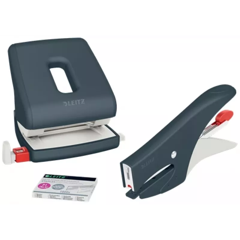 Leitz 56450089 nietmachine nieten zonder nietjes zwart