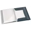 Leitz Cosy Mobile displayboek Plus, grijs, polypropyleen (PP), 20 hoesjes, staand, A4, 231 mm