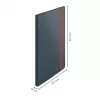 Leitz Cosy Mobile displayboek Plus, grijs, polypropyleen (PP), 20 hoesjes, staand, A4, 231 mm