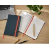 Leitz Cosy notebook Soft Touch geruit met hardcover, monochroom, zwart, A5, 80 vel, mat, 100 g/m²