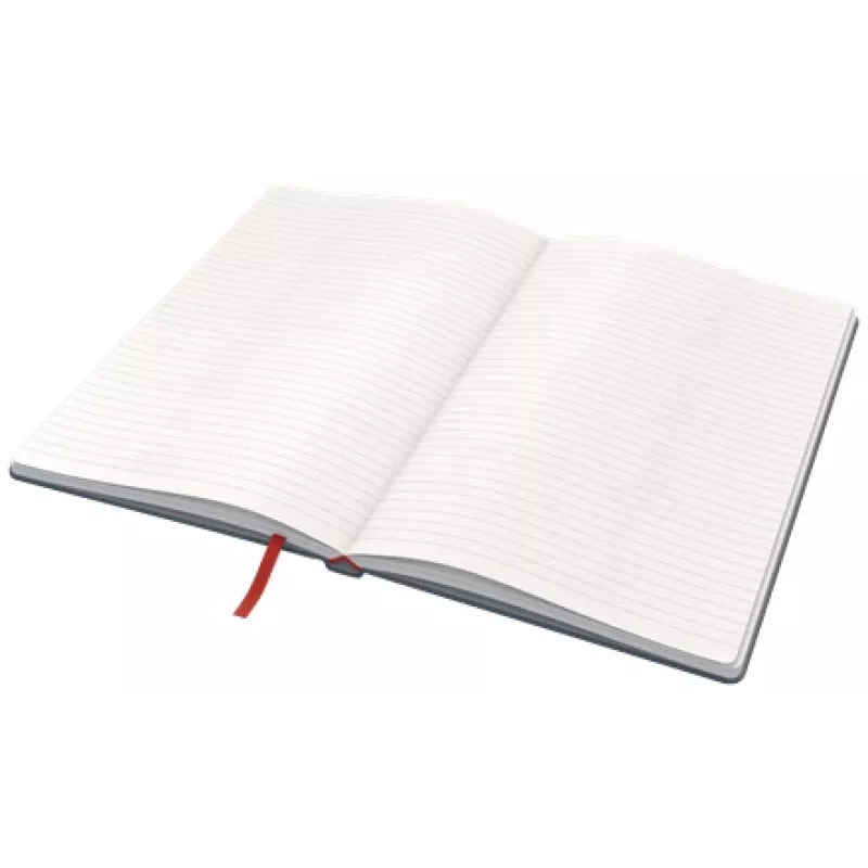 Leitz Cosy notebook Soft Touch gelinieerd met hardcover, effen, zwart, A5, 80 vel, mat, 100 g/m²