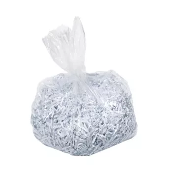 Leitz IQ Autofeed polybags voor papierversnipperaar, verpakking met 20, zakken, 175 L, transparant, 300 mm, 1 mm, 500 mm