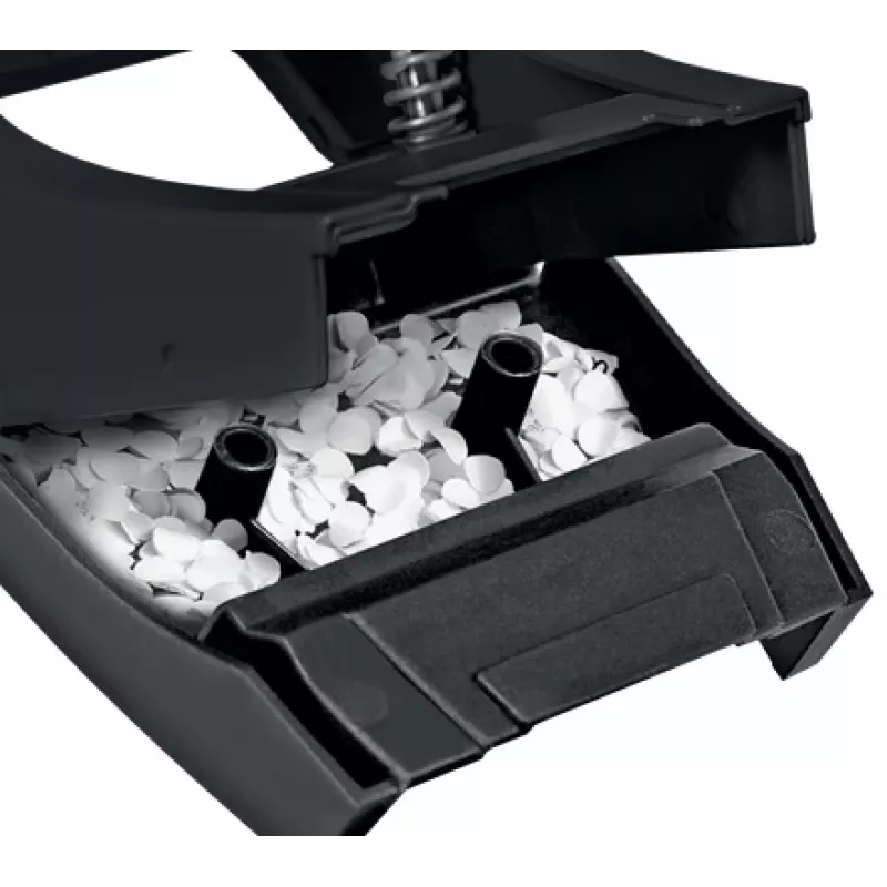 Leitz NeXXt Recycle perforator, 30 vel, zwart, kunststof, 8 cm, 5,5 mm, A6