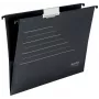 Leitz Alpha® Recycle kartonnen hangmap, A4, zwart, karton, 80 g/m², 150 vel, 348 mm