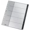 Leitz 12070000 tabregister alfabetisch tabregister polypropyleen (PP) zwart, wit