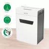 Leitz IQ Protect Premium papierversnipperaar 10X P4, 4 x 40 mm, 18 L, 150 vel, 55 dB, touch, 10 vel