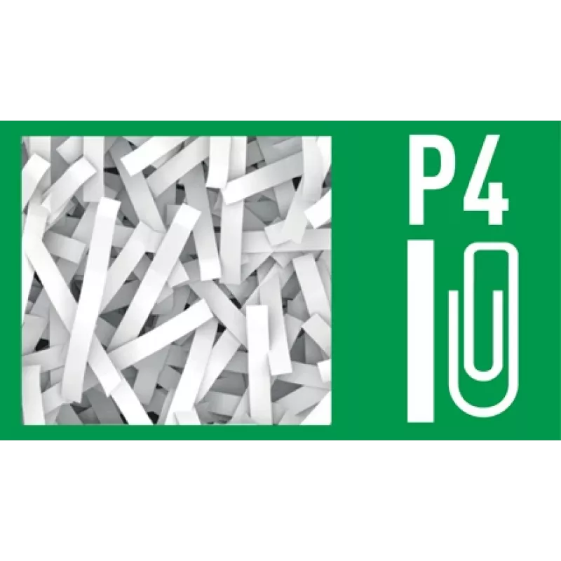 Leitz IQ Protect Premium papierversnipperaar 10X P4, 4 x 40 mm, 18 L, 150 vel, 55 dB, touch, 10 vel