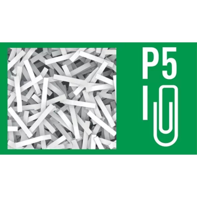 Leitz IQ Protect Premium papierversnipperaar 4M P5, microsnede, 2 x 15 mm, 14 L, 150 vel, 55 dB, touch
