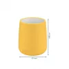 Leitz Cosy pennenbeker, geel, keramiek, jongen/meisje, 8,7 cm, 105 mm, 240 g