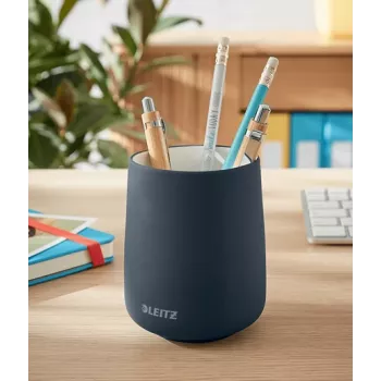 Leitz Cosy pennenhouder, grijs, keramiek, jongen/meisje, 8,7 cm, 105 mm, 240 g