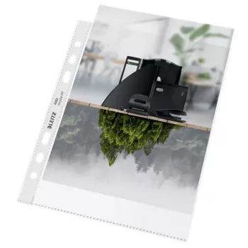 Leitz Recycle A5-map, 150 x 210 mm (A5), transparant, polypropyleen (PP), mat, staand, 0,1 mm