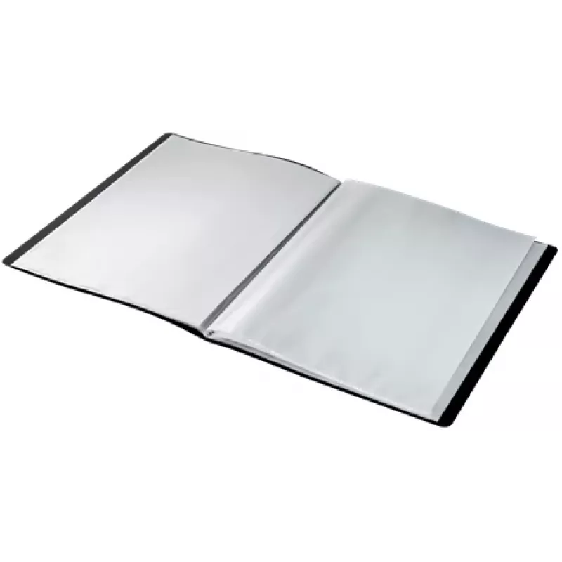 Leitz Recycle displayboek, zwart, polypropyleen (PP), 40 vakken, staand, A4, 231 mm