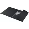Leitz Recycle Card 3-klepmap, gewone ordner, A4, karton, zwart, mat, 250 vel