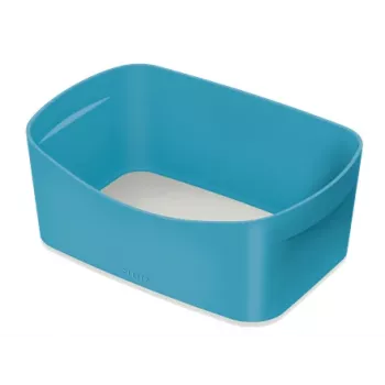Leitz MyBox Cosy opbergbak, opbergbox, blauw, rechthoekig, kunststof, monochroom, binnen