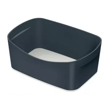 Leitz MyBox Cosy opbergbak, opbergbox, grijs, rechthoekig, kunststof, monochroom, binnen