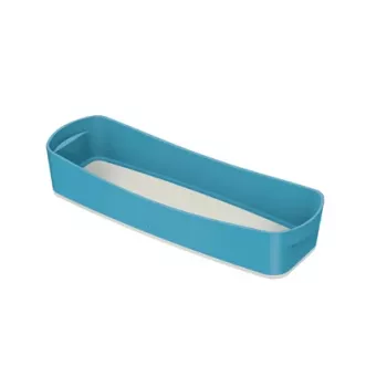 Leitz MyBox Cosy organizerschaal lang, opbergen, opbergbox, blauw, rechthoekig, kunststof, monochroom, 307 mm