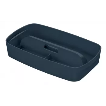 Leitz MyBox Cosy opbergschaal met handgreep small, opbergen, grijs, kunststof, 307 mm, 181 mm, 56 mm, 300 g