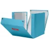 Leitz Click & Store Cosy Cube Large opbergbox, opbergbox, blauw, rechthoekig, karton, effen, binnen
