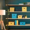 Leitz Click & Store Cosy Medium opbergbox, opbergbox, grijs, rechthoekig, karton, monochroom, binnen