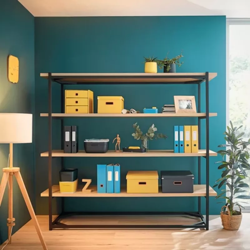 Leitz Click & Store Cosy Large opbergbox, opbergbox, grijs, rechthoekig, karton, monochroom, binnen