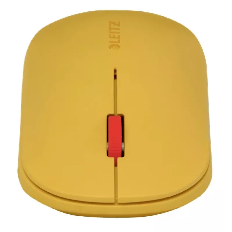 Leitz Cosy draadloze muis, dubbelhandig, RF Wireless + Bluetooth, 4000 DPI, oranje