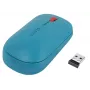 Leitz Cosy draadloze muis, dubbelhandig, RF Wireless + Bluetooth, 4000 DPI, blauw