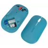 Leitz Cosy draadloze muis, dubbelhandig, RF Wireless + Bluetooth, 4000 DPI, blauw