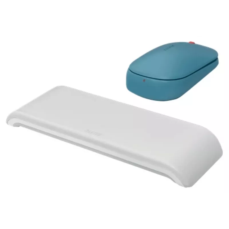 Leitz Cosy draadloze muis, dubbelhandig, RF Wireless + Bluetooth, 4000 DPI, blauw