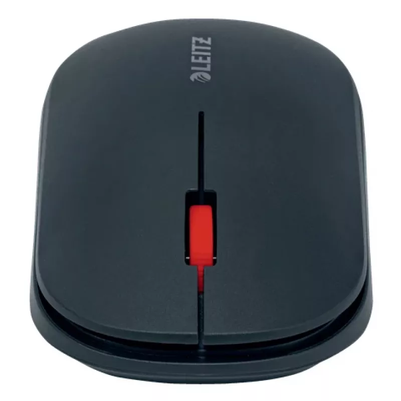 Leitz Cosy draadloze muis, dubbelhandig, RF Wireless + Bluetooth, 4000 DPI, grijs