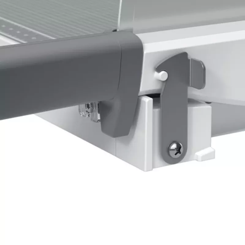 Leitz Precision Home papiersnijder A4, 8 vel, A4, 80 g/m², grijs, rubber, 298 mm