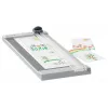 Leitz Precision Home papiersnijder A4, 8 vel, A4, 80 g/m², grijs, rubber, 153 mm