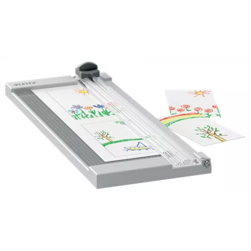 Leitz Precision Home papiersnijder A4, 8 vel, A4, 80 g/m², grijs, rubber, 153 mm