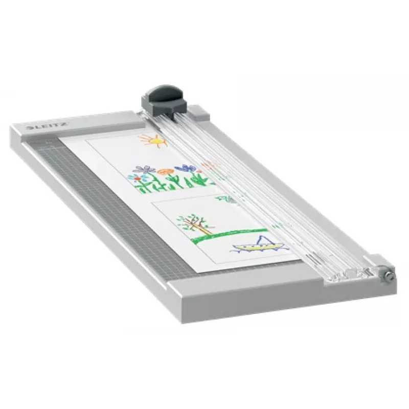 Leitz Precision Home papiersnijder A4, 8 vel, A4, 80 g/m², grijs, rubber, 153 mm